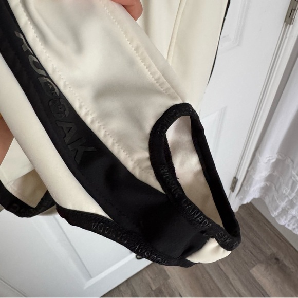 Rudsak limited edition messa ski pant with logo straps in cream white size S - Picture 12 of 16
